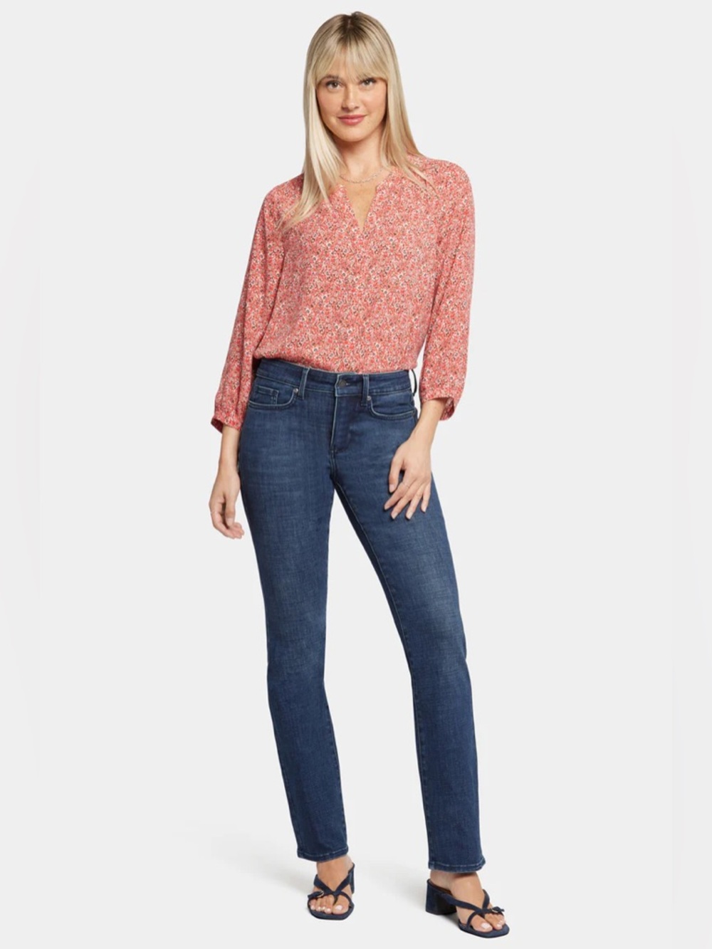 NYDJ Marilyn Straight Jeans Size 16